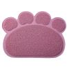 Dog Cat Bowl Mat Pet Food Water Feeding Mat Non-slip Pet Dish Tray Mat Paw Clean Placemat